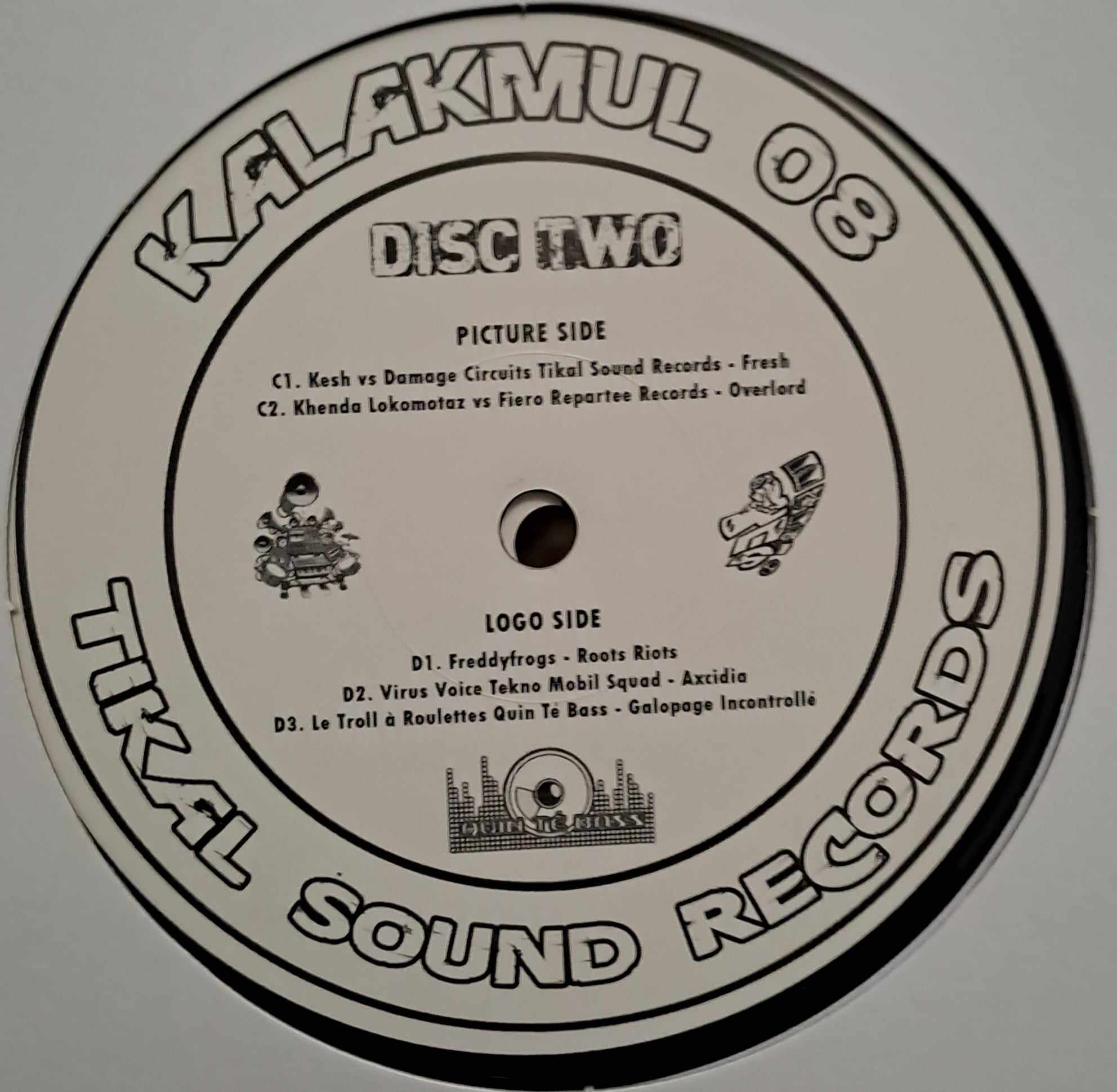 Kalakmul 08 (double album) (dernières copies en stock) - vinyle freetekno